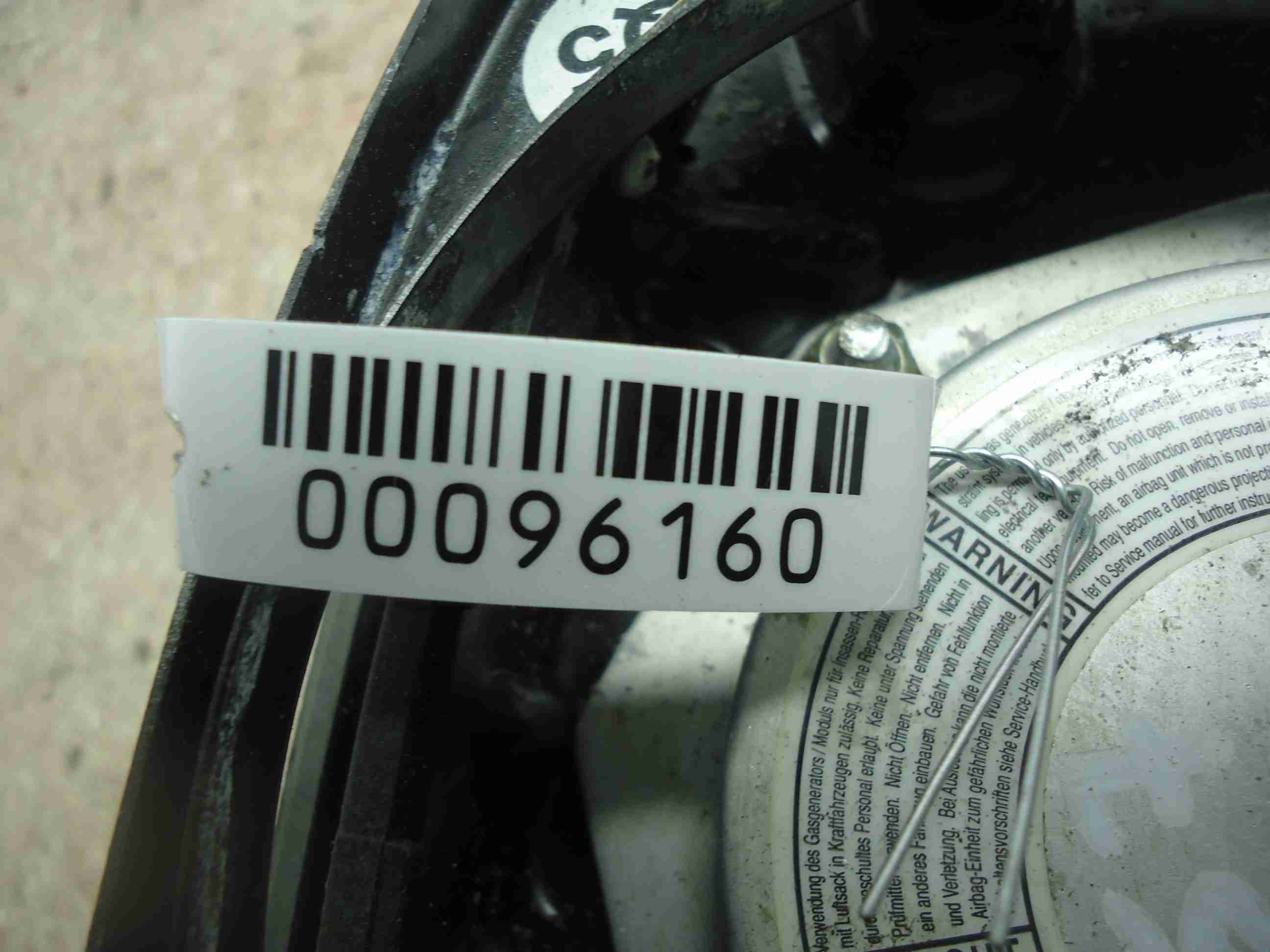 Подушка безопасности в рулевое колесо AP-0010255124