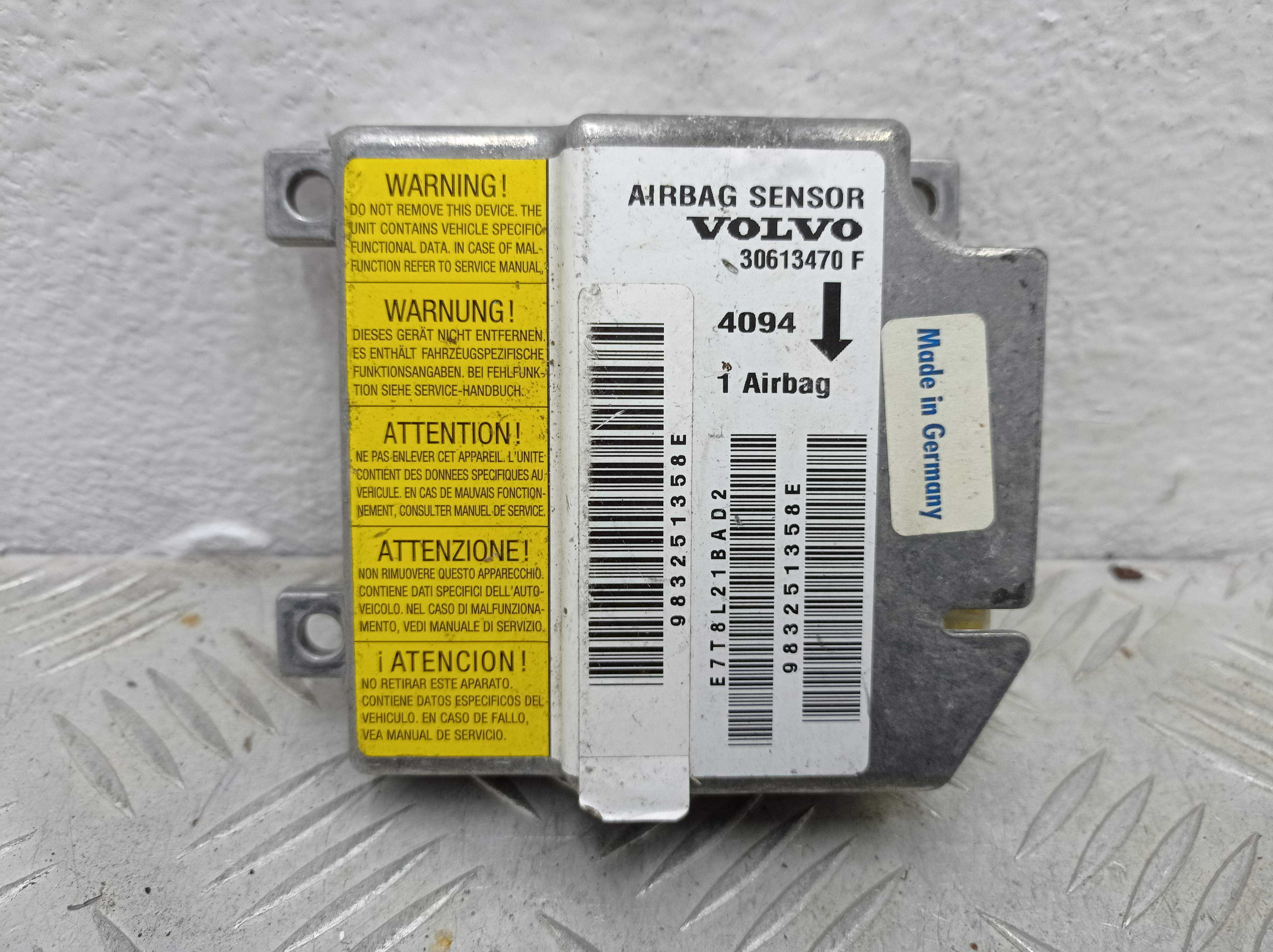 Блок управления подушек безопасности (AIR BAG) AP-0012113977