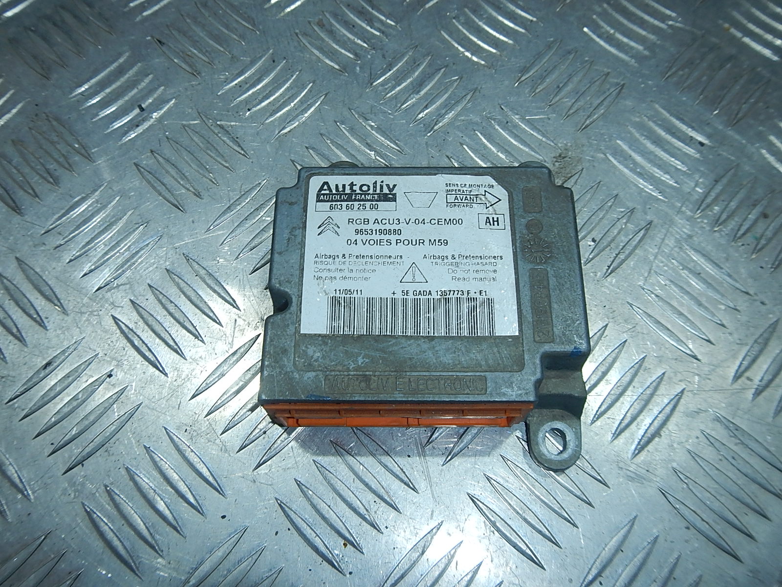 Блок управления подушек безопасности (AIR BAG) AP-0002233588