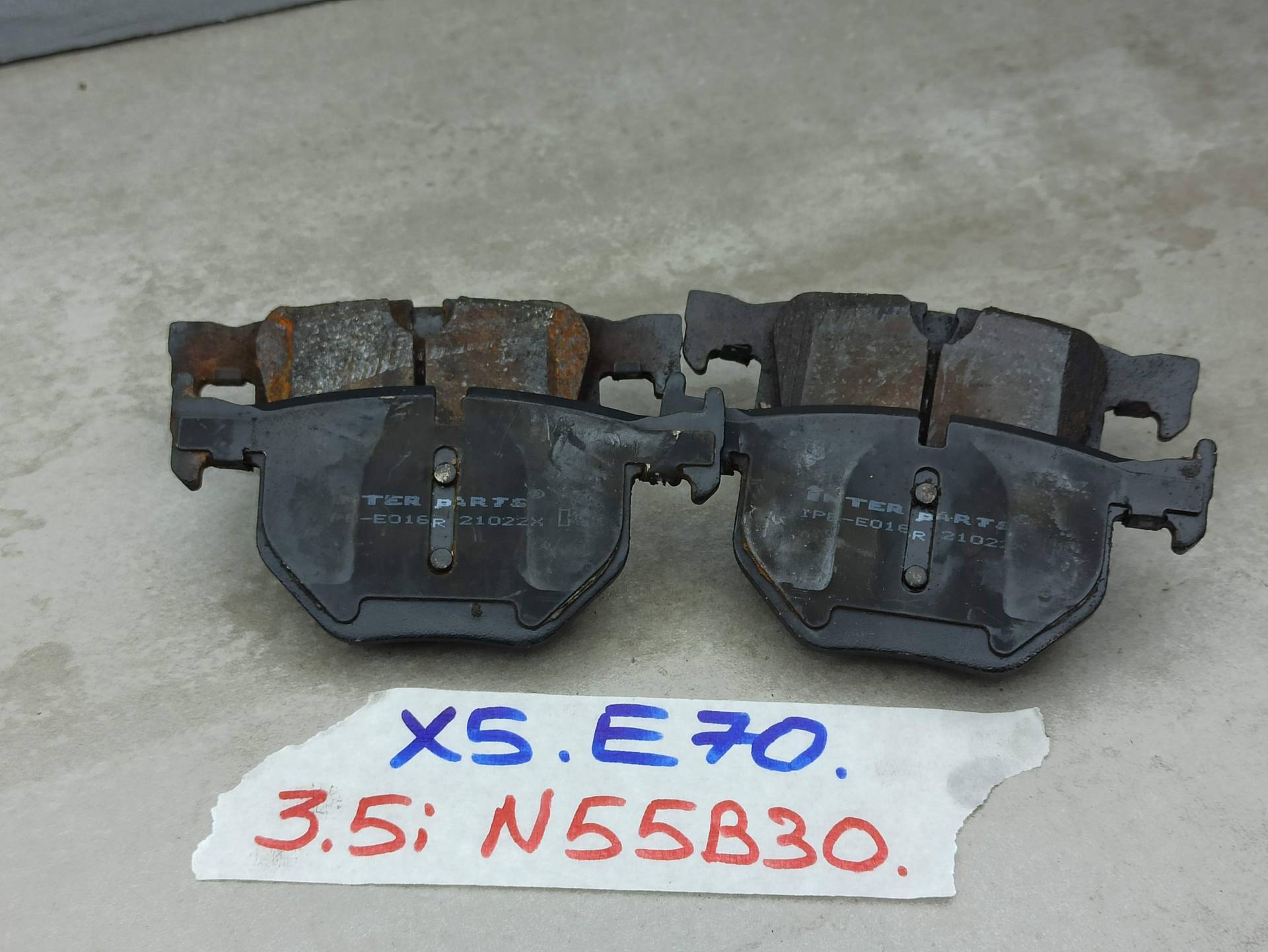 Колодки тормозные задние дисковые к-т AP-0014754007